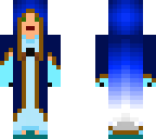 princess in cloak