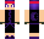 purple athlete