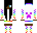 rainbow girl edit