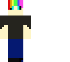 rainbow head