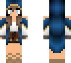 short blue cloak myskin