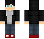 black hoodie boy