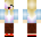 blonde with purple highlights