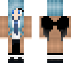 blue girl cas