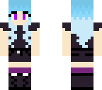 blue gradient hair