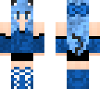 blue kawaii chan