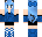 blue kawaii chan