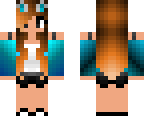 blue wolf girl