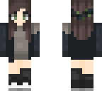brown hair