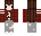 flannel chibi girl