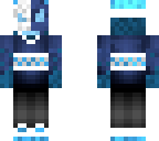frozen blue masked man