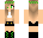 green girl