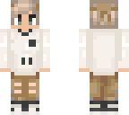plain white shirt brown bandana