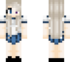shy school girl