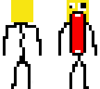 backwards head