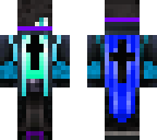 blue kawaii zane