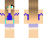 blue summer girl