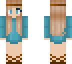 me- blue dress