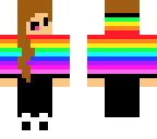 rainbow girl