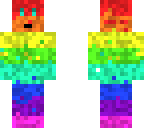 rainbow girl