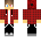 red flannel jacket beanie