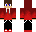 red hoodie boy