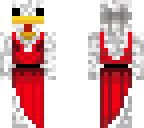 woman duck