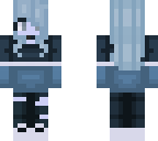blue girl