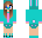 cute blue bunny baby