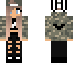 cute camo girl