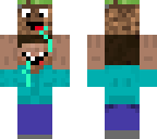 derp steve with block face