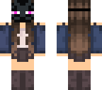 enderman masked girl