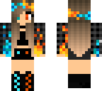 fire and water girl