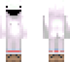 pinkish white butt