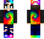 tie dye rainbow guy