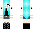 blue girl