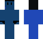 blue man