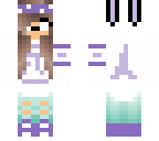 cute purple bunny