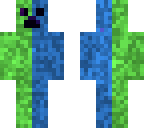 green-blue creeper