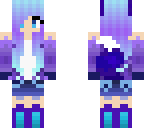 purple wolf girl