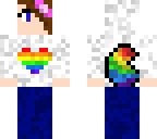 rainbow fox girl