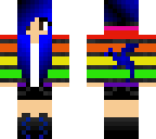 rainbow girl