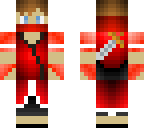 red ninja boy