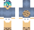 blue hair cookie boy