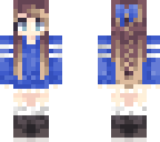 blue sweater anime
