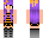 purple and orange
