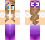 purple mermaid