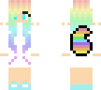 rainbow girl