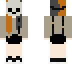skeleton mask girl