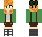 alex - overall skirt